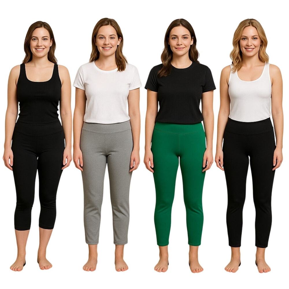 Active Leggings Bundle 4 Pairs Assorted Styles Size L Victoria's Secret, Marika